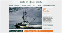 Desktop Screenshot of pacificrimarts.ca